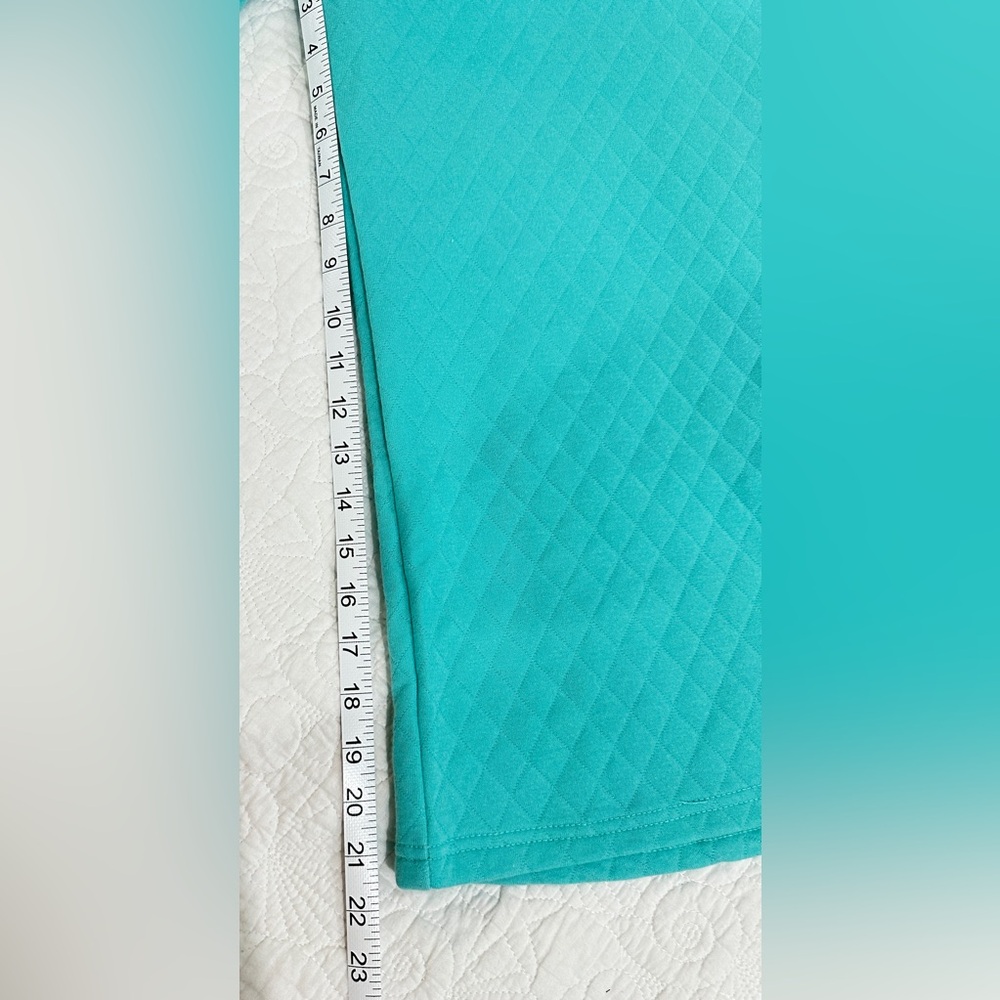 NEW never worn Lovely melody SZ XL Turquoise Quilted Women's Hoodie pant set - Picture 13 of 16